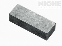 Machine Key 7/8 X 1-1/4 X 7 Form B Carbon Steel Undersize Machine Key 7/8 X 1-1/4 X 7 Form B Carbon Steel Undersize