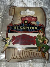 DISNEY PETER PAN~TINKER BELL~DSF/DSSH EL CAPITAN MARQUEE LE 300 PIN-FREE SHPG!
