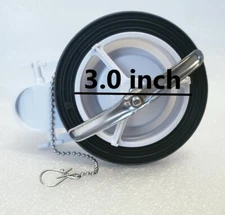 Aquasource & Kohler, 3 In. Flapper Valve for One Piece Toilets by NuFlush