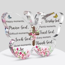Acrylic Christian Gifts Bible Verses Religious for Women Men...
