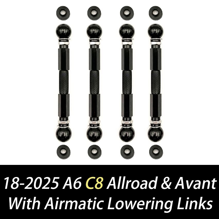 For AUDI S6 RS6 A6 Avant Allroad C8 Air Suspension Lowering Links