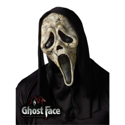 Zombie Schreimaske Geist Gesicht Halloween Kostüm Erwachsene Kinder Masken Neu