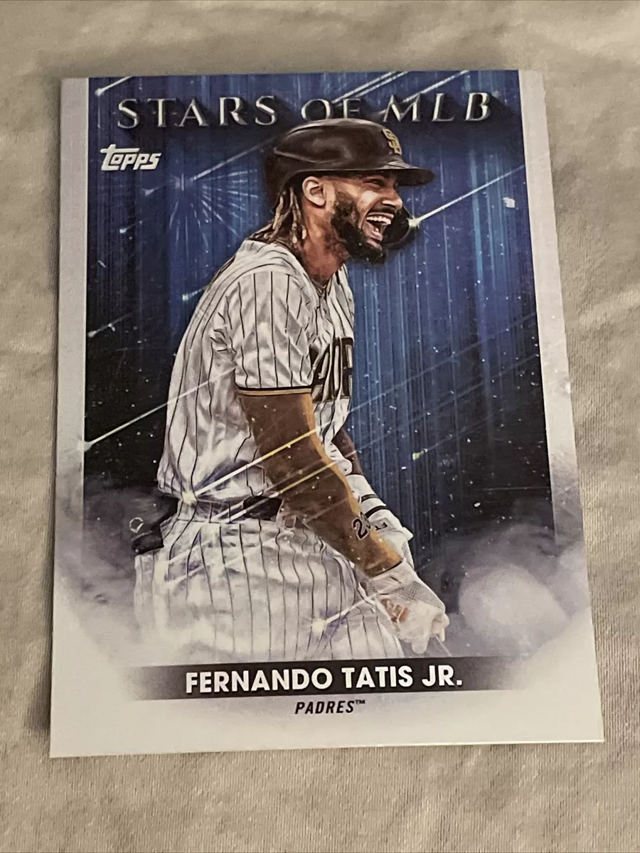 2022 Topps Series 1 Fernando Tatis Jr. Stars of MLB Card #SMLB-17 2022 Topps Series 1 Fernando Tatis Jr. Stars of MLB Card #SMLB-17