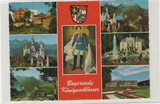 GERMANY 1976 FANCY CANCEL ON PICTURE POSTCARD FROM ROTHENBURG TO TO ROCKFORD USA