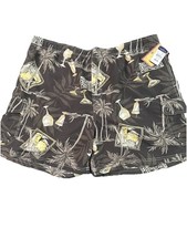 Caribbean Joe Men's Cargo Style Swim Trunks Mesh Lined Surf Shorts Pockets 2XL