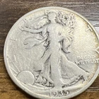 1935-S Walking Liberty Half Dollar 50c Silver Actual Coin Good For Collection