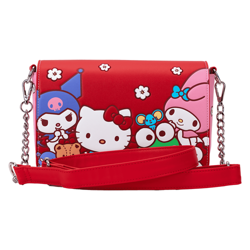 Sanrio Hello Kitty & Friends Umhängetasche Color Block Floral von Loungefly - Bild 6 von 6