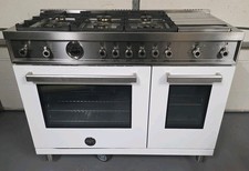 Bertazzoni Professional Series PROF486GDFSBIT 48" Dual Fuel Range, Blanco White