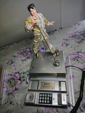 Vintage 1996 Elvis Presley Limited Edition TeleMania Telephone Silver Tested 