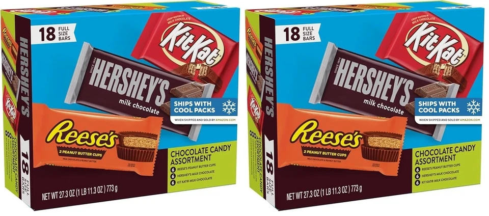 KIT KAT & REESE'S Full Size Bars, 27.3 oz, Pack of 36 - Image 3 of 4