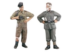 1/35 WWII Wounded German Soldiers RESIN FIGURE MODEL KIT Unassembled Unpainted