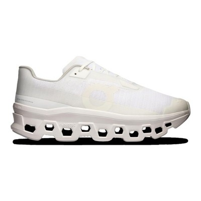 On Cloudmonster Void White Running Shoes Sneakers Men Athletic Trainer