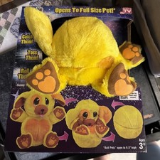 Pelota Mascotas Soleado Cachorro Perro Amarillo Peluche Pelota 2014 Excelente