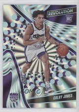 2023-24 Panini Revolution Rookies Sunburst 27/75 Colby Jones #134 0yk6