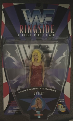 #ad 1997 Jakks Pacific WWF Ringside Collection Sable Action Figure Series 1 NEW $11.00