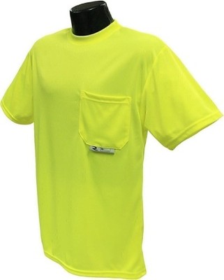 Radians ST11-N Non-Rated Short Sleeve Safety T-Shirt with Moisture Wicking...