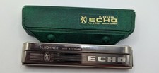 Vintage M. Hohner Echo Harmonica 2309 in C with Case