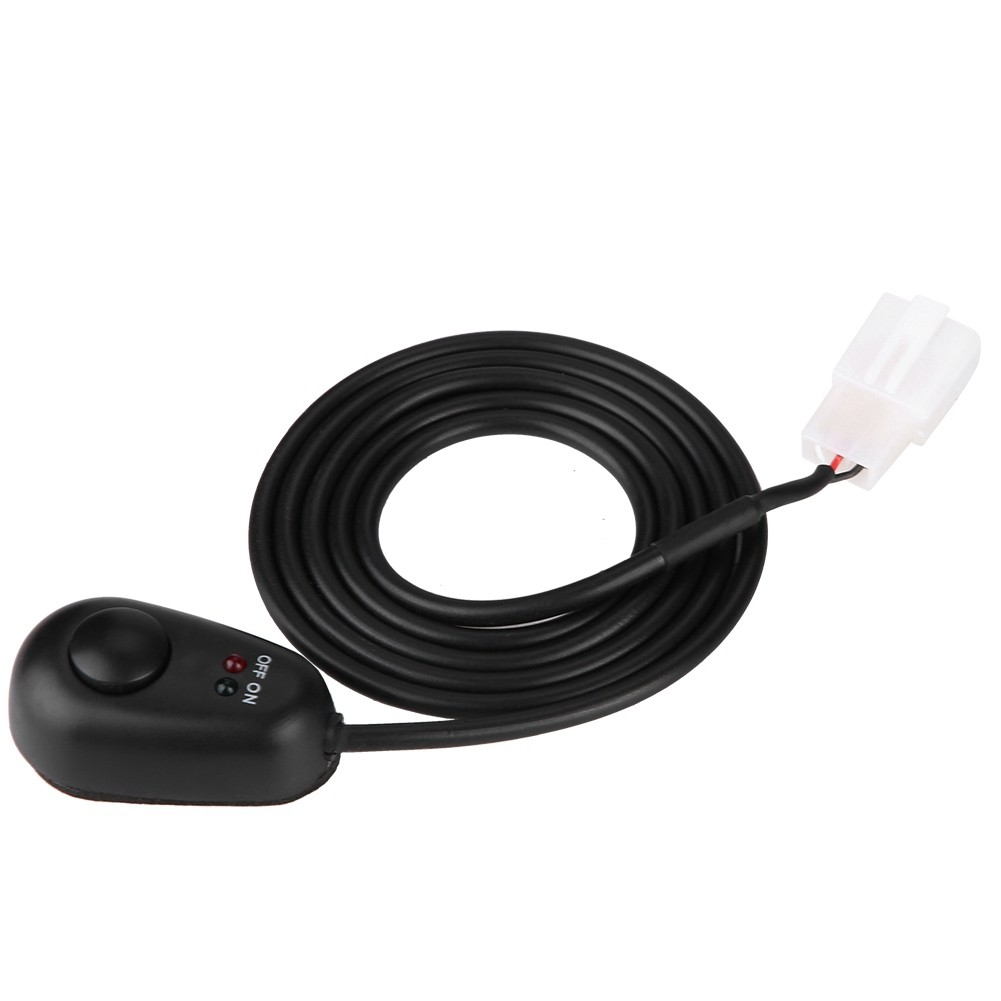 1pcs Waterdrop Shape Push Button Switch With LED Lights For Fog Lamps