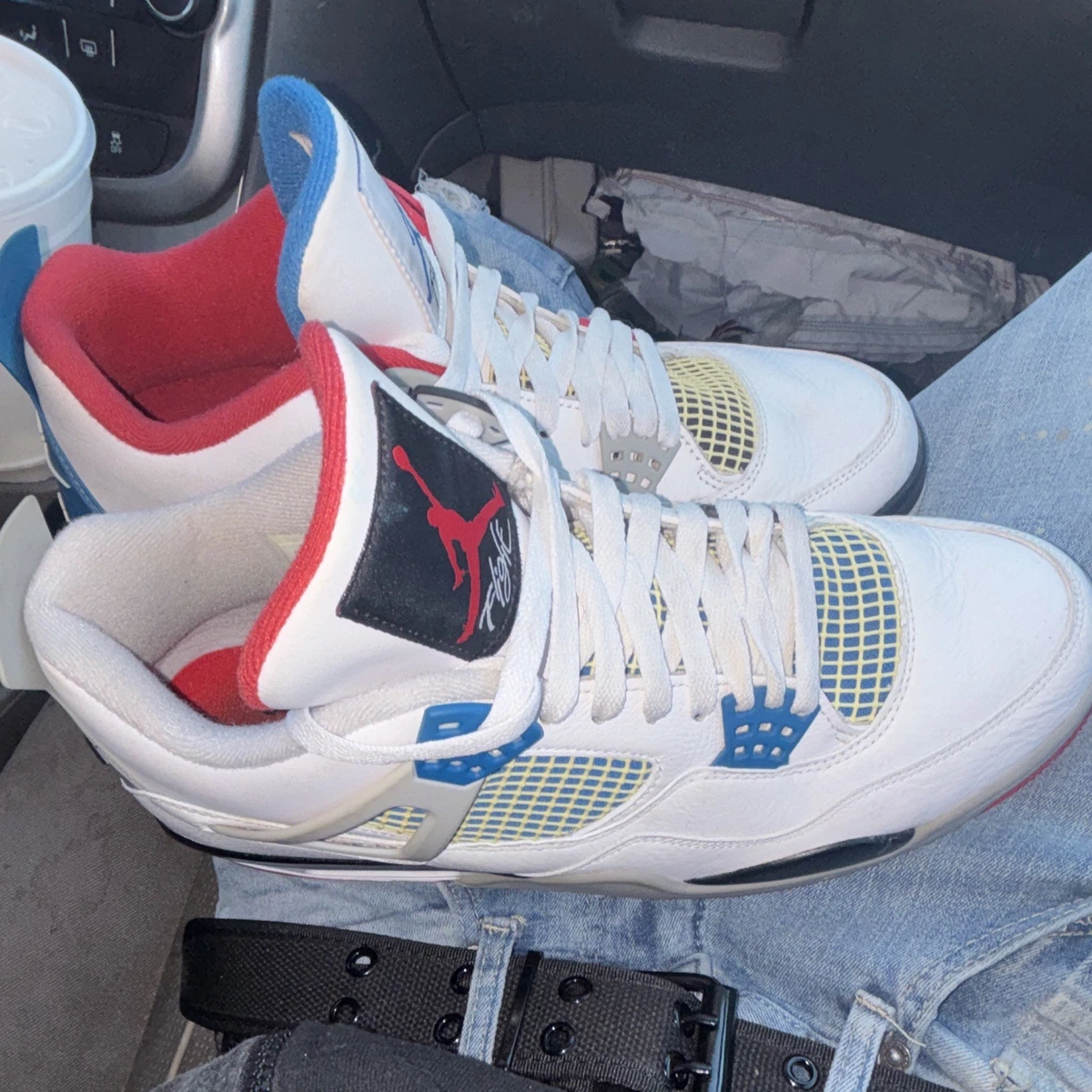 Jordan 4 Blue for Sale - Authenticity Guaranteed - eBay