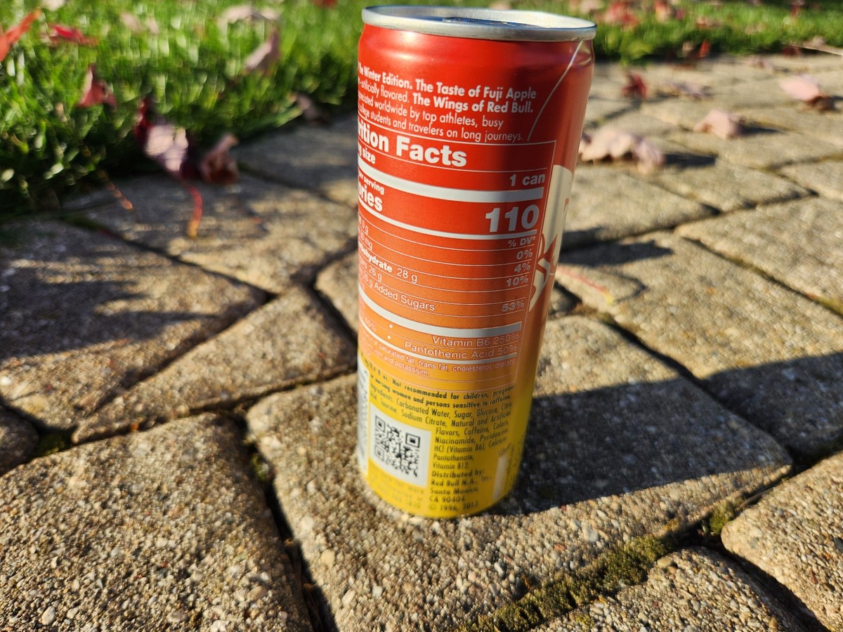 Red Bull Fuji Apple & Ginger Winter Edition Energy Drink 8.4oz New