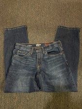 Urban Pipeline Boys Straight Fit Super Flex Adjustable Waist Jeans Size 8 EUC