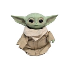 Star Wars The Mandalorian 8" Baby Yoda Grogu Talking Plush Toy 2020 Hasbro