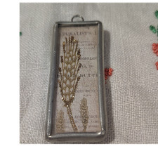 Handcrafted Rectangular Nature Charm Pendant ...