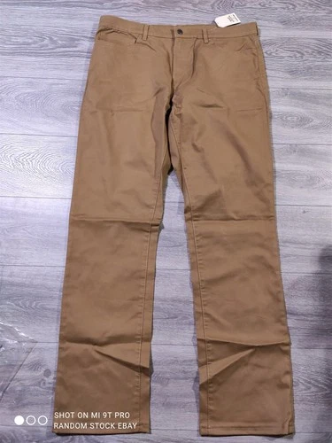 Lands End Pants Mens 38 x 36 Golden Oak Brown Hybrid On Stage Blake Shelton