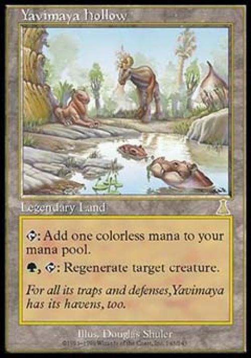 MTG 英語 Yavimaya hollow MTG English Yavimaya Hollow NM Normal Urza's Destiny | eBay