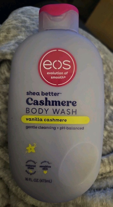 Eos Shea Better Cashmere Body Wash, Vanilla Cashmere, Moisturizing, Ph Balanced