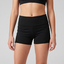 Zella Girl Girl's Movement Shorts in Black Color and size Large 10-12 NWT