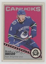 2019-20 O-Pee-Chee Retro Brock Boeser #123 17p7