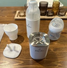 Baby Brew Bottle Warmer Plus with Formula Dispenser and Bottle (New Open Box)