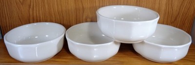Pfaltzgraff 5 1/2'''' HERITAGE WHITE CEREAL BOWLS Set of 4