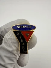 YMCA 5YR Service Recognition Enamel Lapel Pin.