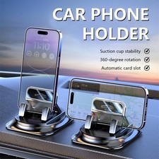 Soporte para teléfono de automóvil rotación 360, almohadilla antideslizante de montaje en tablero para teléfono celular