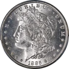 1885-P Morgan Silver Dollar PCGS MS64 Blast White Strong Strike - STOCK
