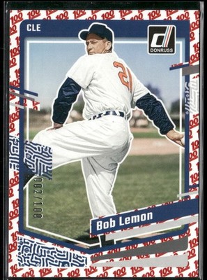 2023 Donruss One Hundred /100 Bob Lemon #215