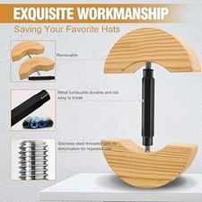 NEW Hat Stretcher for Fitted Hats Adjustable to Hats Cowboy Hat Stretcher