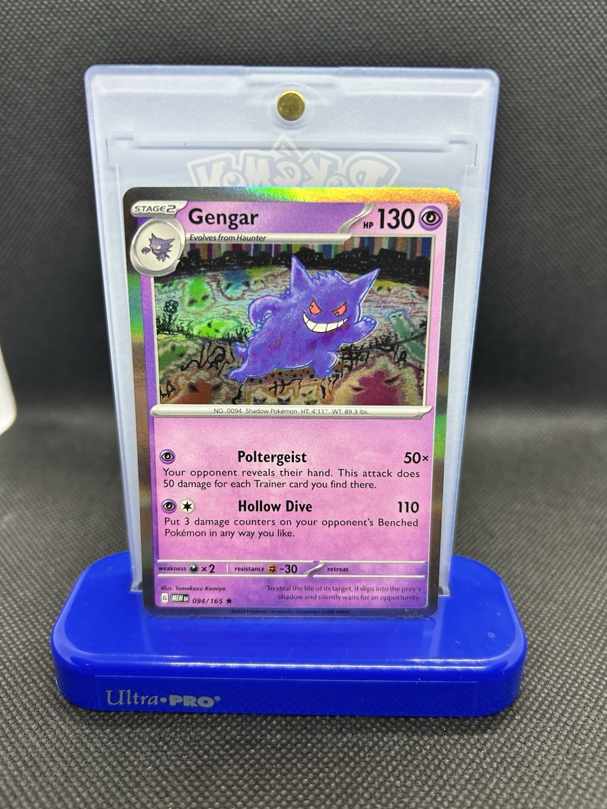 Gengar 094/165 Holo SV Scarlet & Violet 151 Pokemon Card