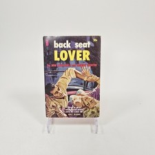 Back Seat Lover #U184 1962 Newstand Library Barksdale & Hunter Adult Pulp 1st Ed