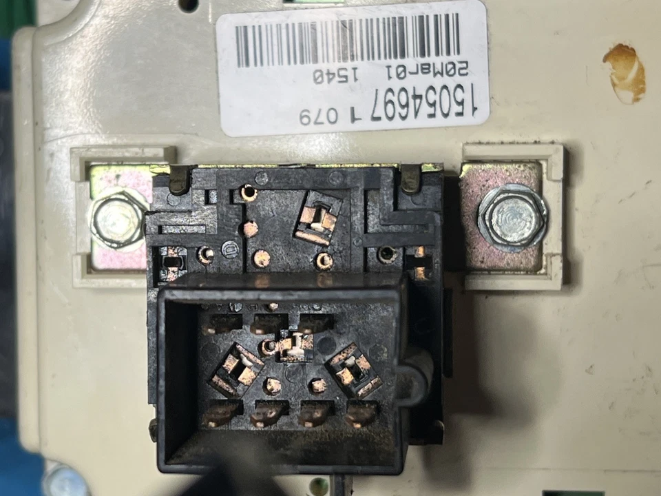 **OEM** 99-02 Silverado Sierra Yukon Calentador HVAC Climatizador LED PÚRPURA Foto 4 de 4