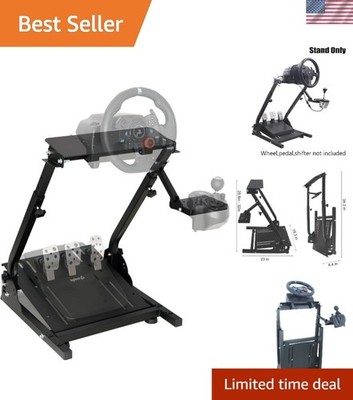 Compact & Adjustable Wheel Stand for Logitech G-series   Ultimate Racing Setup