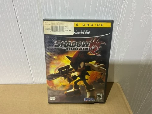 Shadow The Hedgehog Nintendo GameCube 2005 Used Good Condition