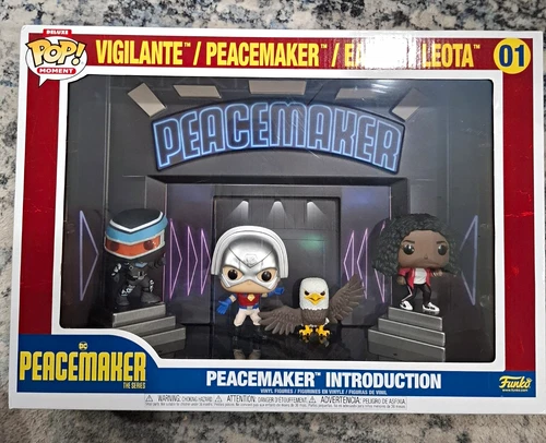 Funko Pop! Moment Deluxe Peacemaker 4-Pack Vinyl Set Box #01 Accessory - product listing photo
