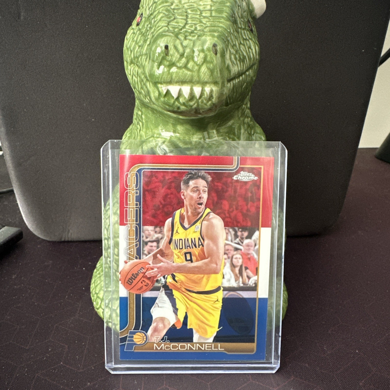 2025-26 Topps Chrome VJ Edgecombe Red White Blue Refractor Rookie #253 76ers 🔥