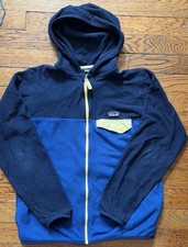 Patagonia Fleece Zip Up Hoodie Boys L 12