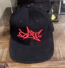 RARE Vintage GAT JEANS GRAFFITI Flex Fit Hat Cap Large