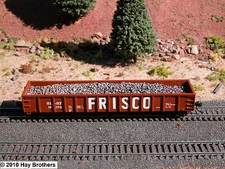 Hay Brothers SHREDDED SCRAP METAL LOAD - Fits Athearn / MDC 100T 52FT Gondolas