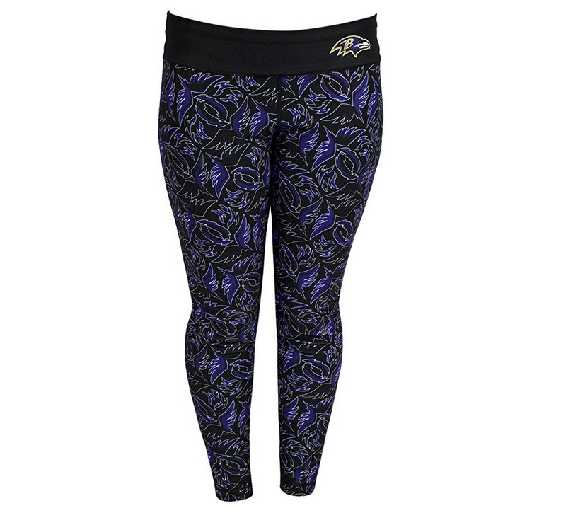 Женские леггинсы с тематическим принтом Baltimore Ravens от FOCO NFL